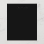 Budget Roze gouden glans folie look trouwfeest (Achterkant)