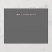 Budget Roze gouden glans folie uitzicht Trouw (Achterkant)