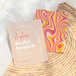 Budget roze Hippie Boho Arch Brunch Vrijgezellenfe