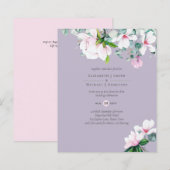 BUDGET Roze Magnolias Eucalyptus Lavender Weddensc (Voorkant / Achterkant)