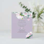 BUDGET Roze Magnolias Eucalyptus Lavender Weddensc (Staand voorkant)