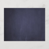 Budget roze marine roze bloem bruiloft RSVP Flyer (Achterkant)