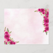 Budget Roze Prinses Quinceañera Save the Date (Achterkant)