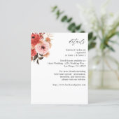 Budget Roze & Rode Roze Bloemendetails (Staand voorkant)