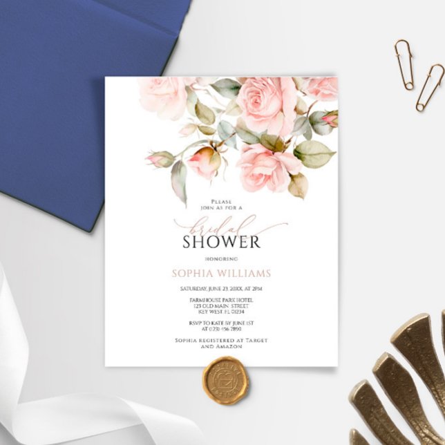 Budget roze Rose & Greenery Vrijgezellenfeest Uitn (Creator heeft geüpload)