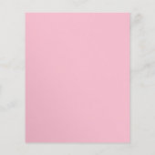 BUDGET Roze Script Veertig 40ste volwassen verjaar (Achterkant)