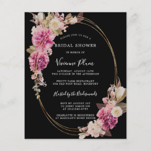 Budget Roze White Boho Bridal Shower