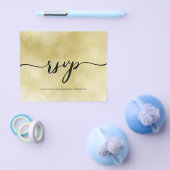 BUDGET/RSVP Card-Flyer. Flyer (Enkel)