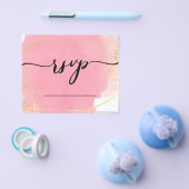 BUDGET/RSVP Card-Flyer. Flyer (Enkel)