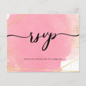 BUDGET/RSVP Card-Flyer. Flyer (Voorkant)