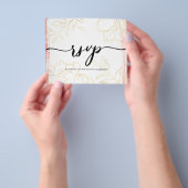 BUDGET/RSVP Card-Flyer. Flyer (Hand)