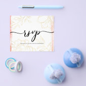 BUDGET/RSVP Card-Flyer. Flyer (Enkel)