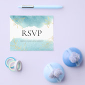 BUDGET/RSVP Card-Flyer. Flyer (Enkel)