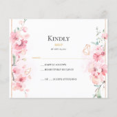 BUDGET/RSVP Card-Flyer. Flyer (Achterkant)