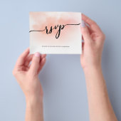 BUDGET/RSVP Card-Flyer. Flyer (Hand)