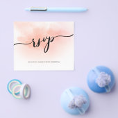 BUDGET/RSVP Card-Flyer. Flyer (Enkel)