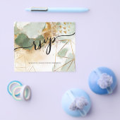 BUDGET/RSVP Card-Flyer. Flyer (Enkel)