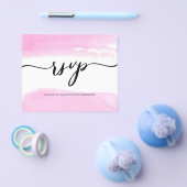 BUDGET/RSVP Card-Flyer. Flyer (Enkel)