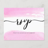 BUDGET/RSVP Card-Flyer. Flyer (Voorkant)