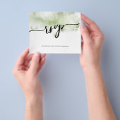 BUDGET/RSVP Card-Flyer. Flyer (Hand)