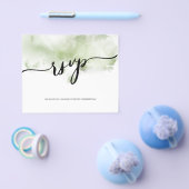 BUDGET/RSVP Card-Flyer. Flyer (Enkel)