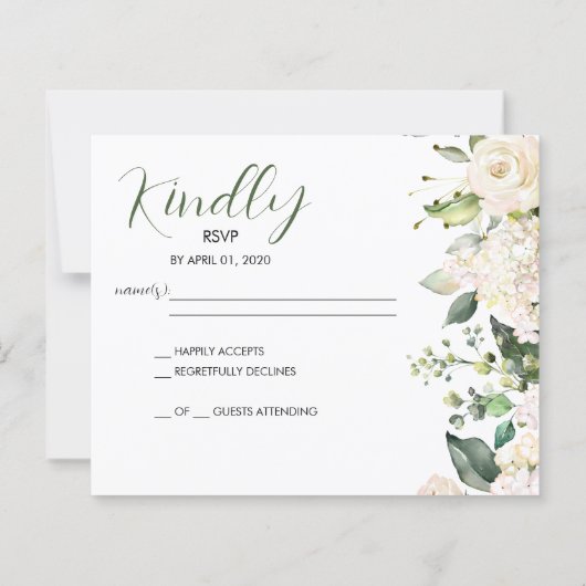 BUDGET RSVP Card Weddenschap (Achterkant)