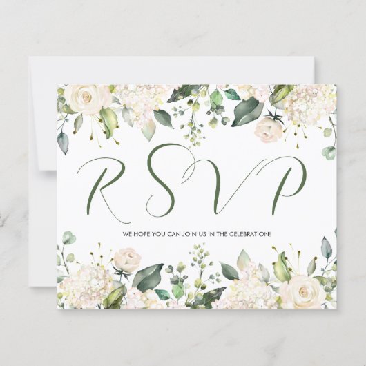BUDGET RSVP Card Weddenschap (Voorkant)