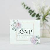 BUDGET/RSVP-kaart (Staand voorkant)