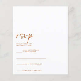 BUDGET RSVP-kaart Flyer