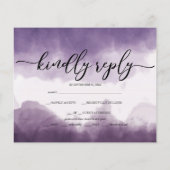 Budget/RSVP-kaart. Flyer (Achterkant)