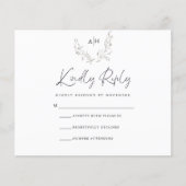 Budget RSVP-kaart Flyer (Voorkant)