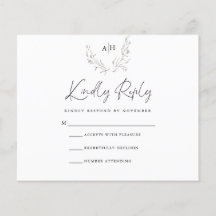 Budget RSVP-kaart