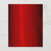 Budget Ruby Red Gray Swirls Weddenschap (Achterkant)