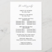 Budget Rus Neutral Boho Floral Wedding Ceremony (Achterkant)