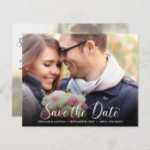 Budget Rustic 2 Foto Eenvoudig  Opslaan Datum (Voorkant / Achterkant)