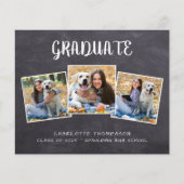 Budget Rustic 3 Aankondiging van het Foto Afstuder (Voorkant)