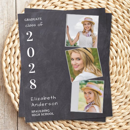 Budget Rustic 3 Aankondiging van het Foto Afstuder