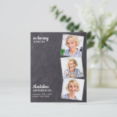 Budget Rustic 3 Foto Herdenking van het Leven Vier (Staand voorkant)