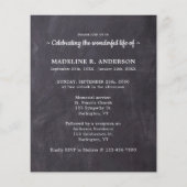 Budget Rustic 3 Fotoherdenkingsviering van het lev (Achterkant)