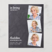 Budget Rustic 3 Fotoherdenkingsviering van het lev (Voorkant)