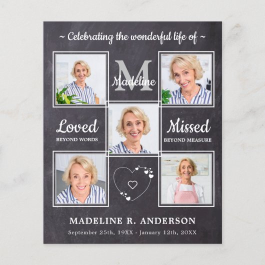 Budget Rustic 5 Fotoherdenkingsviering van het lev (Voorkant)