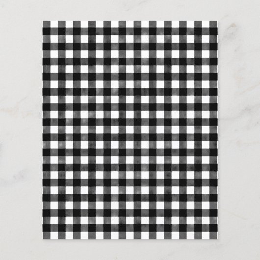 BUDGET Rustic Buffalo Pset Wedding Invitation (Achterkant)