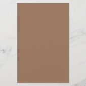 Budget Rustic Cotton Monogram Weddenschap (Achterkant)