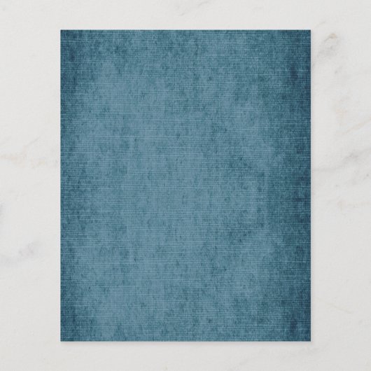 Budget Rustic Denim Merry-kerstfotokaarten (Achterkant)