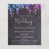 Budget Rustic Eucalyptus Botanical Foliag Wedding (Voorkant)