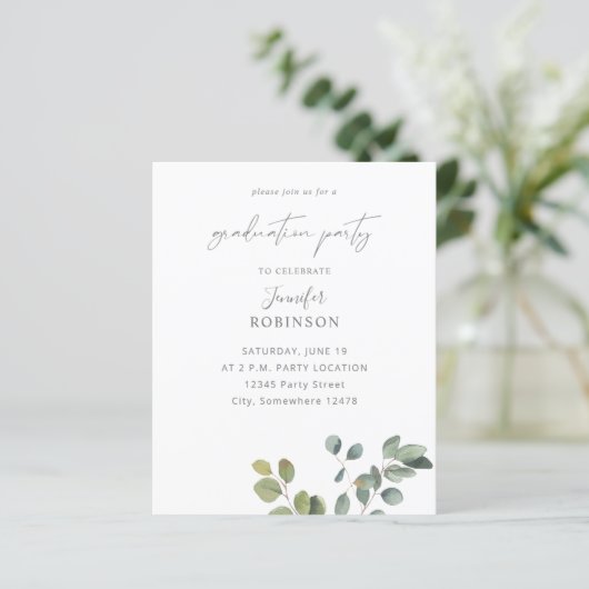 Budget Rustic Eucalyptus Duo 2 GraduPartij (Staand voorkant)