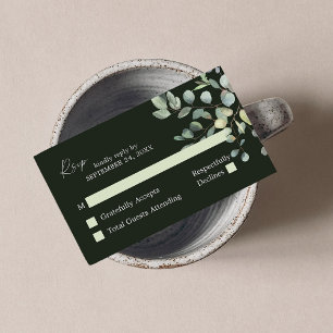 Budget Rustic Eucalyptus Duo 2SM No Meal RSVP - GR Informatiekaartje