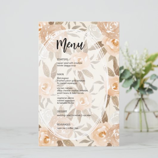 Budget Rustic Floral Wedding (Staand voorkant)