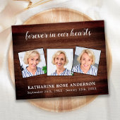 Budget Rustic Funeral Dank u voor sympathie 3 Foto