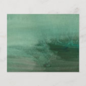 Budget Rustic Greenery Floral Wedding Details Kaar (Achterkant)